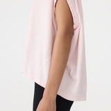 Bassike Circle T-shirt - Powder Pink