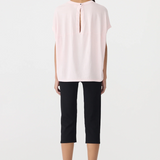 Bassike Circle T-shirt - Powder Pink