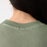 Bassike Classic T-shirt - Dark Sage