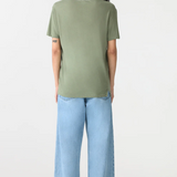 Bassike Classic T-shirt - Dark Sage