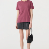 Bassike Classic T-shirt - Faded Plum