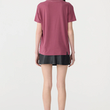 Bassike Classic T-shirt - Faded Plum