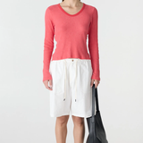 Bassike Crushed Cotton Workwear Short - Natural