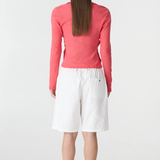 Bassike Crushed Cotton Workwear Short - Natural