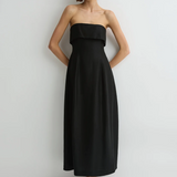 Bondi Born Bormio Bandeau Maxi Dress - Black