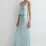 Bondi Born Kobe Bias Maxi Skirt - Mist