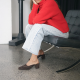 Bronwyn Rex - Chocolate Suede