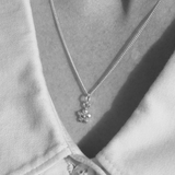 C&V Cherry Blossom Necklace - Silver