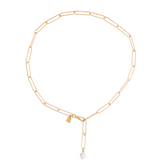 C&V Melt Necklace - Gold