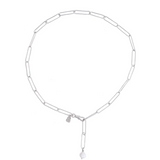 C&V Melt Necklace - Silver