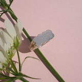 C&V Scallop Signet - Silver