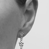 C&V XL Cherry Blossom Earrings - Gold