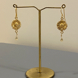 Charlotte Penman Margarita Earrings - Tourmailne/Gold