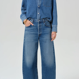 Citizens Of Humanity Ayla Raw Hem Crop - Chaya