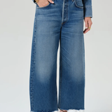 Citizens Of Humanity Ayla Raw Hem Crop - Chaya