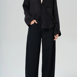 Citizens Of Humanity Brynn Drawstring Trousers - Black Linen