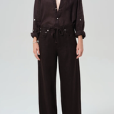 Citizens Of Humanity Brynn Drawstring Trousers - Chocolate