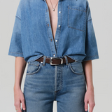 Citizens Of Humanity Frances Cropped Cape - Skyland