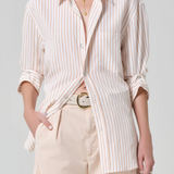 Citizens Of Humanity Kayla Shirt - Sherbet Stripe