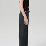 Citizens Of Humanity Thassos Twisted Seam Utility Pant - Black
