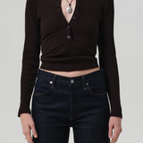 Citizens Of Humanity Varra Henley - Chocolate