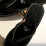 Commonplace Essentials Boundary Sandal - Black/White