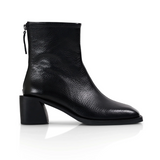 Commonplace Essentials Brooklyn Square Toe Boot - Black