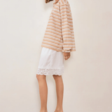 Commonplace Essentials Common Polo - Muted Sunset Stripe