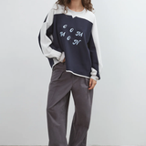 Commonplace Essentials Common Sweatshirt - Navy/Sky