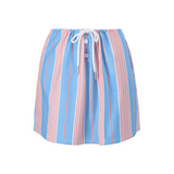 Commonplace Essentials Eastern Skirt - Baby Blue/Pink