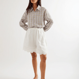 Commonplace Essentials Greenworld Button Down - Sage