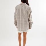 Commonplace Essentials Greenworld Button Down - Sage