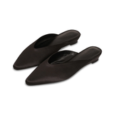 Commonplace Essentials Lady Flat Mule - Back Satin