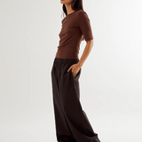 Commonplace Essentials Libby Pull On Trouser - Black