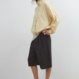 Commonplace Essentials Longline Short - Black