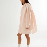 Commonplace Essentials Peachy Oversized Shirt - Baby Pink