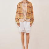 Commonplace Essentials Ralph Hoodie - Sunset Stripe