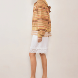 Commonplace Essentials Ralph Hoodie - Sunset Stripe