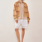 Commonplace Essentials Ralph Hoodie - Sunset Stripe