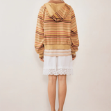 Commonplace Essentials Ralph Hoodie - Sunset Stripe