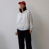Commonplace Essentials Ralph Zip Up Hoodie - Light Grey