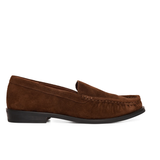 Commonplace Essentials Terrace Ruched Flat Loafer - Brown