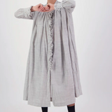 Daylight Moon Into The Cosomos Dress - Pinstripe