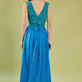 Daylight Moon Smell Of The Sea Wrap Dress - Gingham Multi