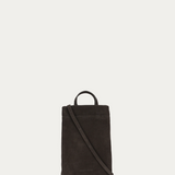 Deadly Ponies Bandit Phone Pouch - Asphalt Suede