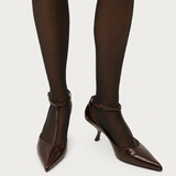 Deadly Ponies Epona Heel- Dark Cherry Gloss