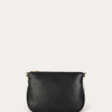 Deadly Ponies Gator Crossbody - Black Bulle/Brass