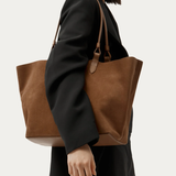 Deadly Ponies Large Bandit Tote - Hazel Suede