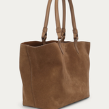Deadly Ponies Large Bandit Tote - Hazel Suede