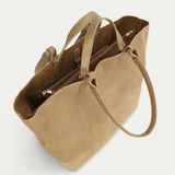 Deadly Ponies Large Bandit Tote - Oat Suede
